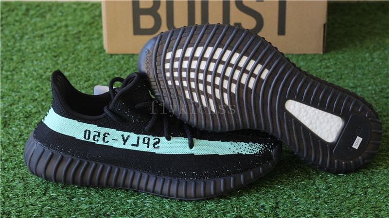 Adidas Yeezy Boost 350 V2 Black Tiffany Blue